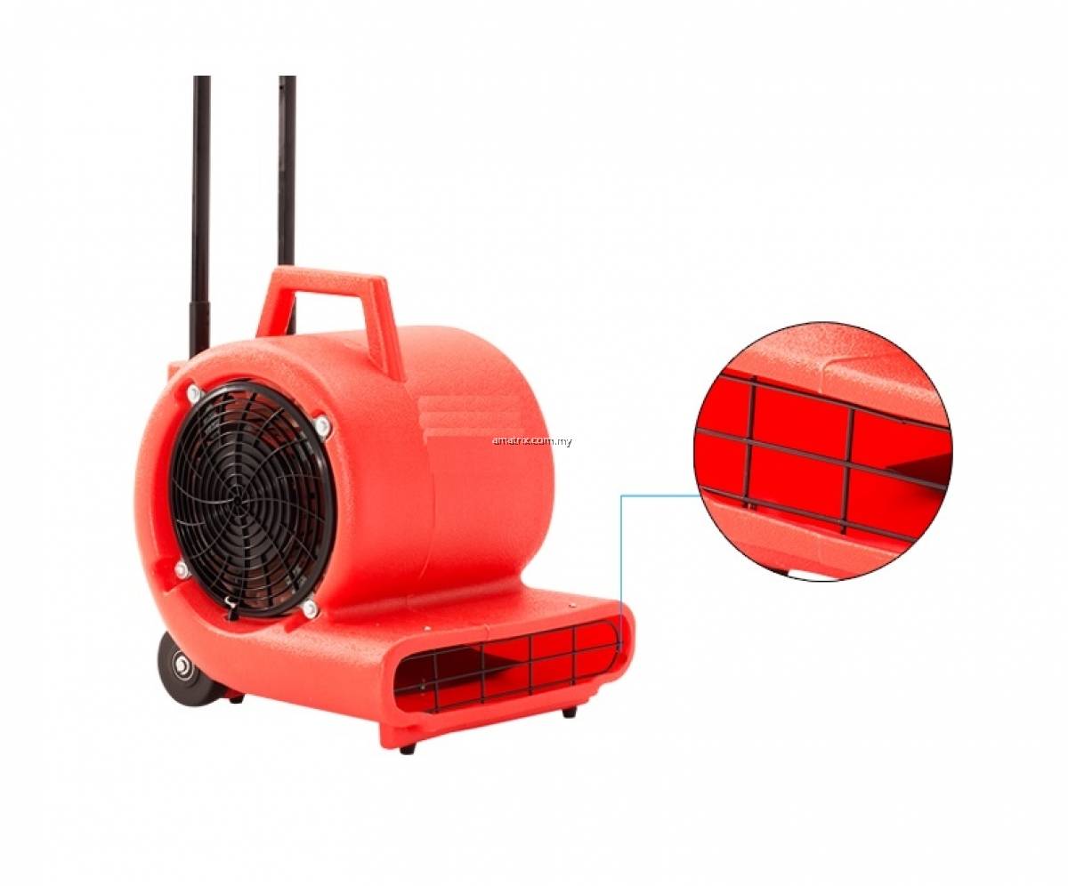 EUROPOWER VAC5341 INDUSTRIAL FLOOR DRYER FAN BLOWER WITH HANDLE 850W